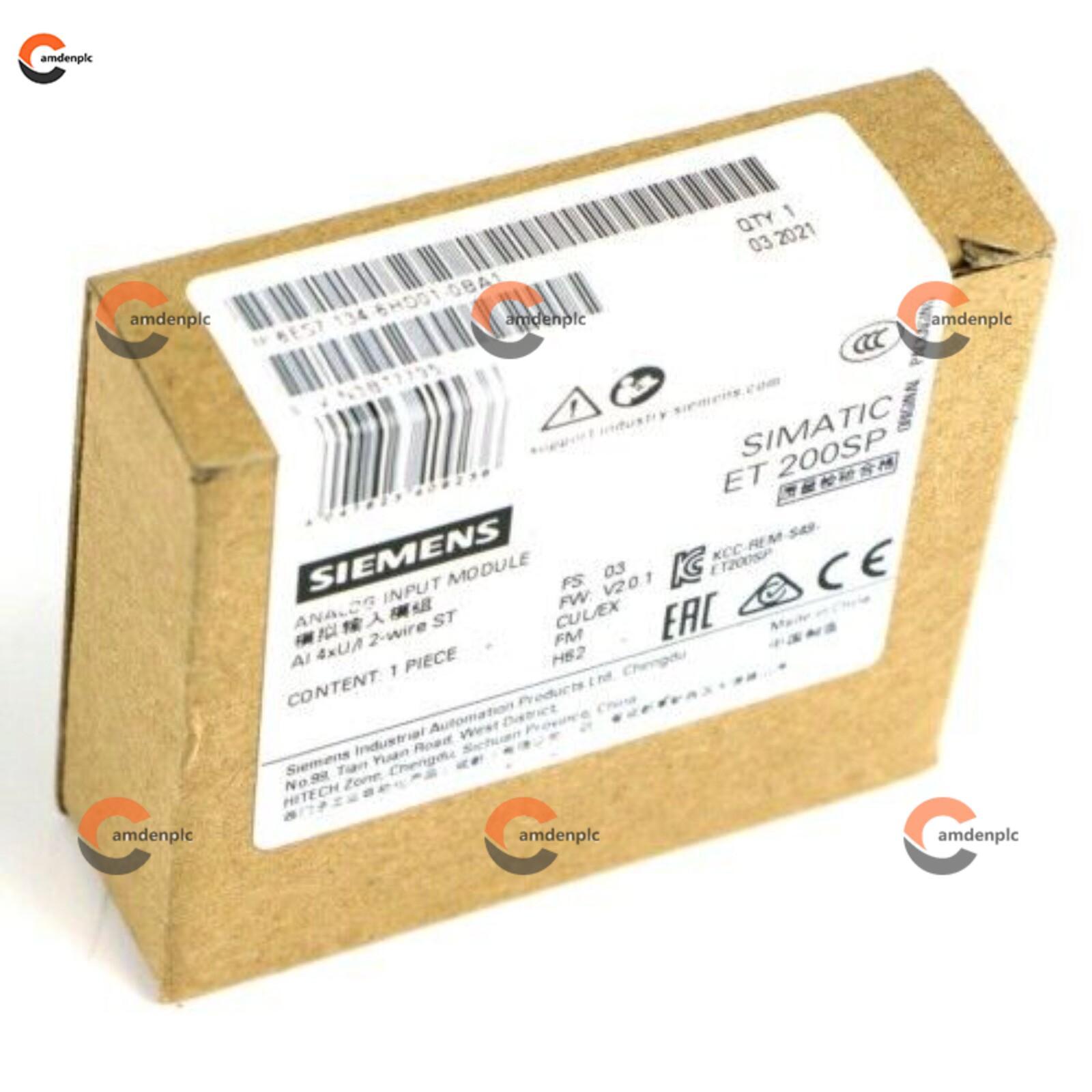 New Siemens 6ES7134-6HD01-0BA1 ET 200SP ANALOG INPUT MODULE 6ES7 134-6HD01-0BA1