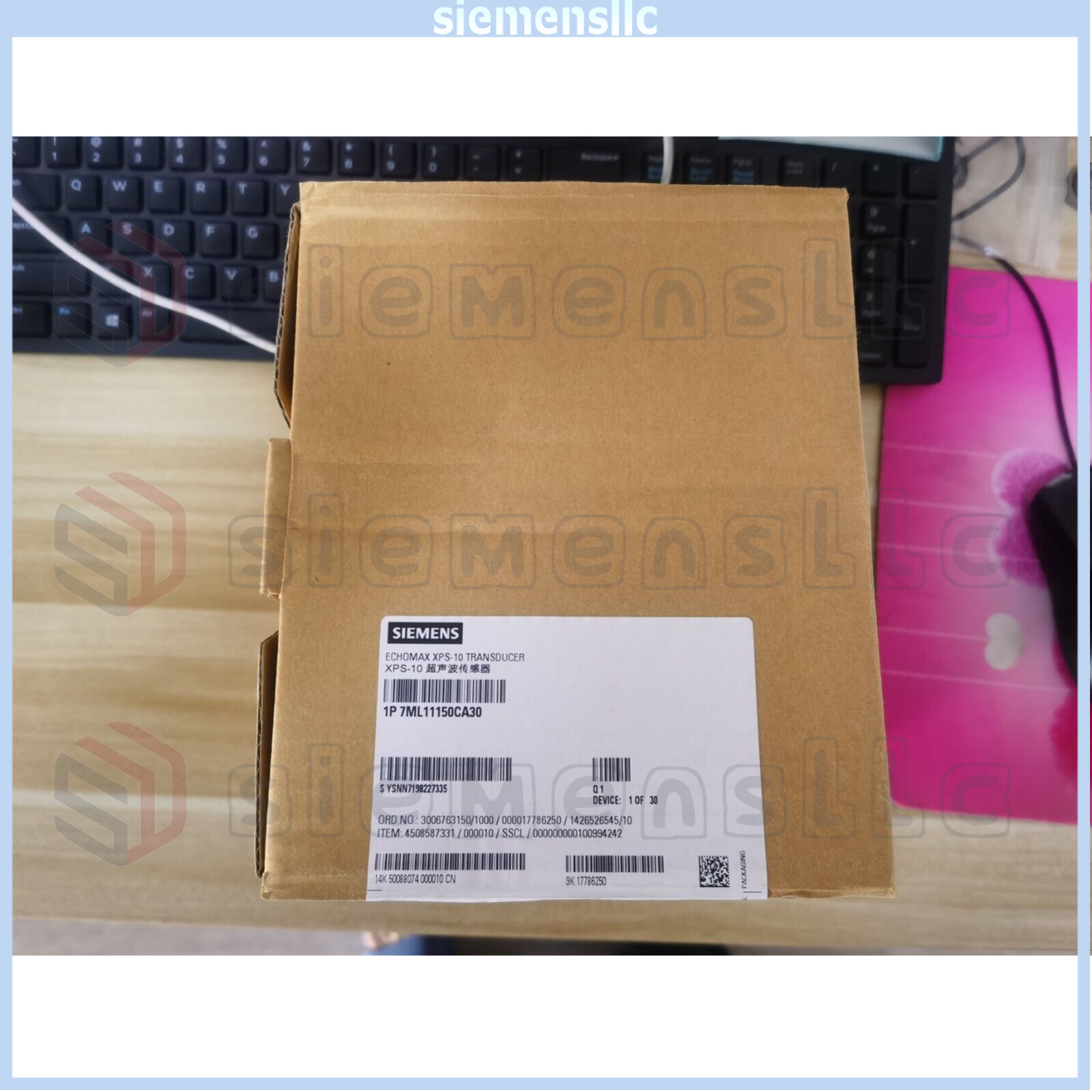 7ML11150CA30 Siemens Ultrasonic Sensor in Box Brand Expedited Shipping New