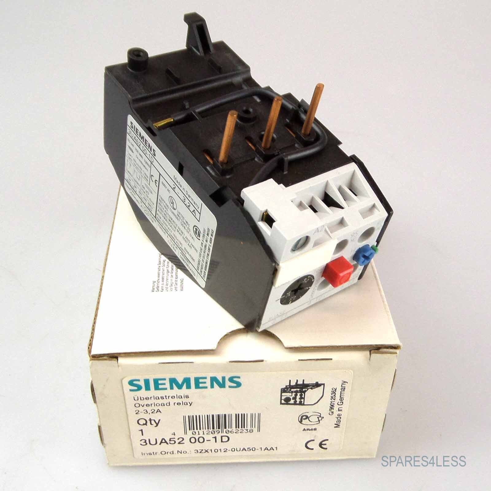 Siemens overload relay 3UA5200-1D original packaging