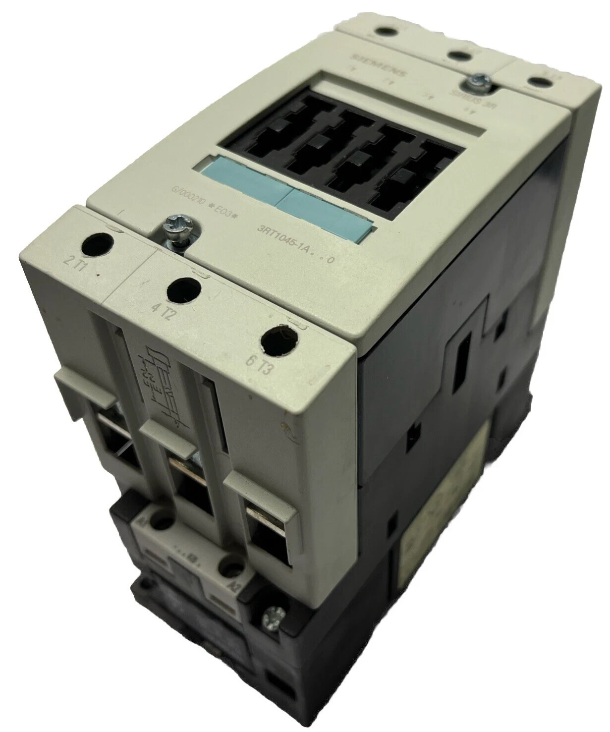 Siemens Sirius 3RT1045-1A Contactor - 60HP/460VAC - 120V Coil