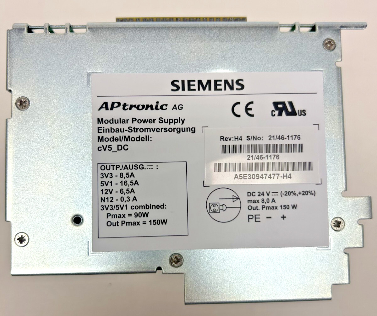 SIEMENS MODULAR POWER SUPPLY A5E30947477