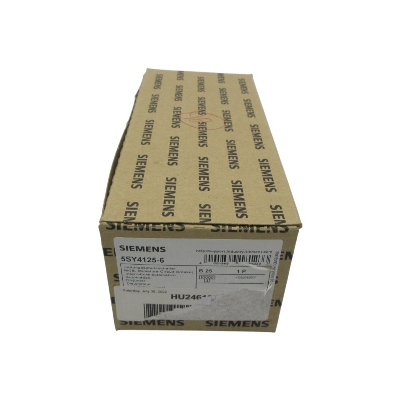 SIEMENS 5SY4125-6 230/400V 25A (PKG OF 12) NSMP