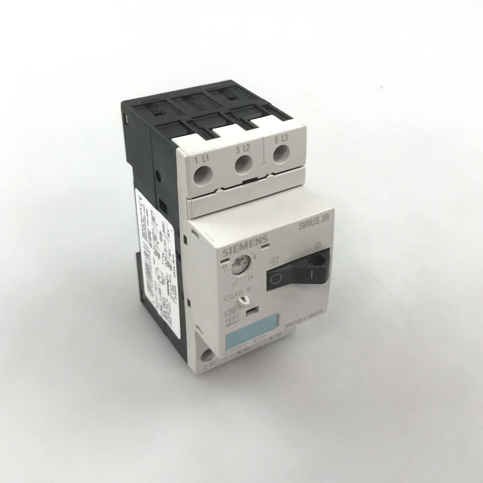 Siemens Circuit Breaker 3RV1011-1BA10 NOV