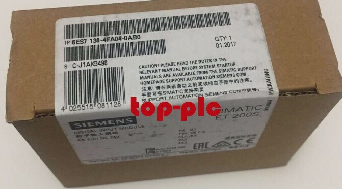 New Siemens 6ES7138-4FA04-0AB0 / 6ES7 138-4FA04-0AB0 Digital Input Module