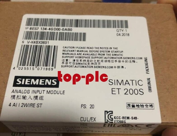 New Siemens 6ES7134-4GD00-0AB0 / 6ES7 134-4GD00-0AB0 Analog Input Module