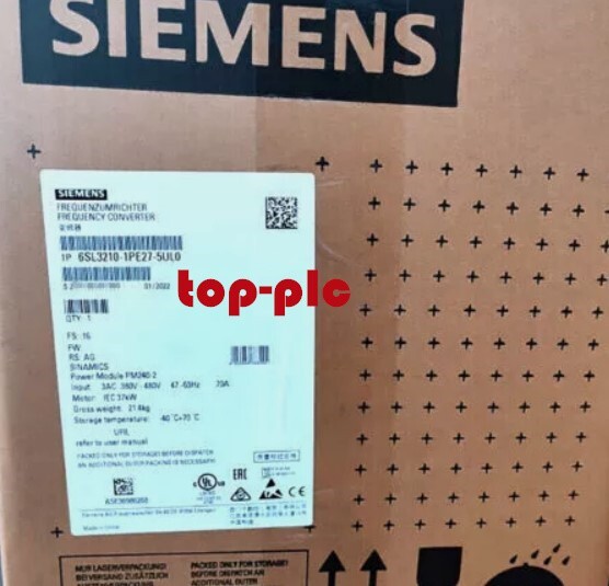 New Siemens 6SL3 210-1PE27-5UL0 6SL3210-1PE27-5UL0 Frequency Converter