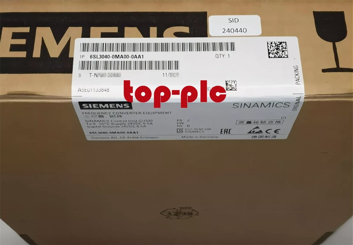 New Siemens 6SL3040-0MA00-0AA1 / 6SL3 040-0MA00-0AA1