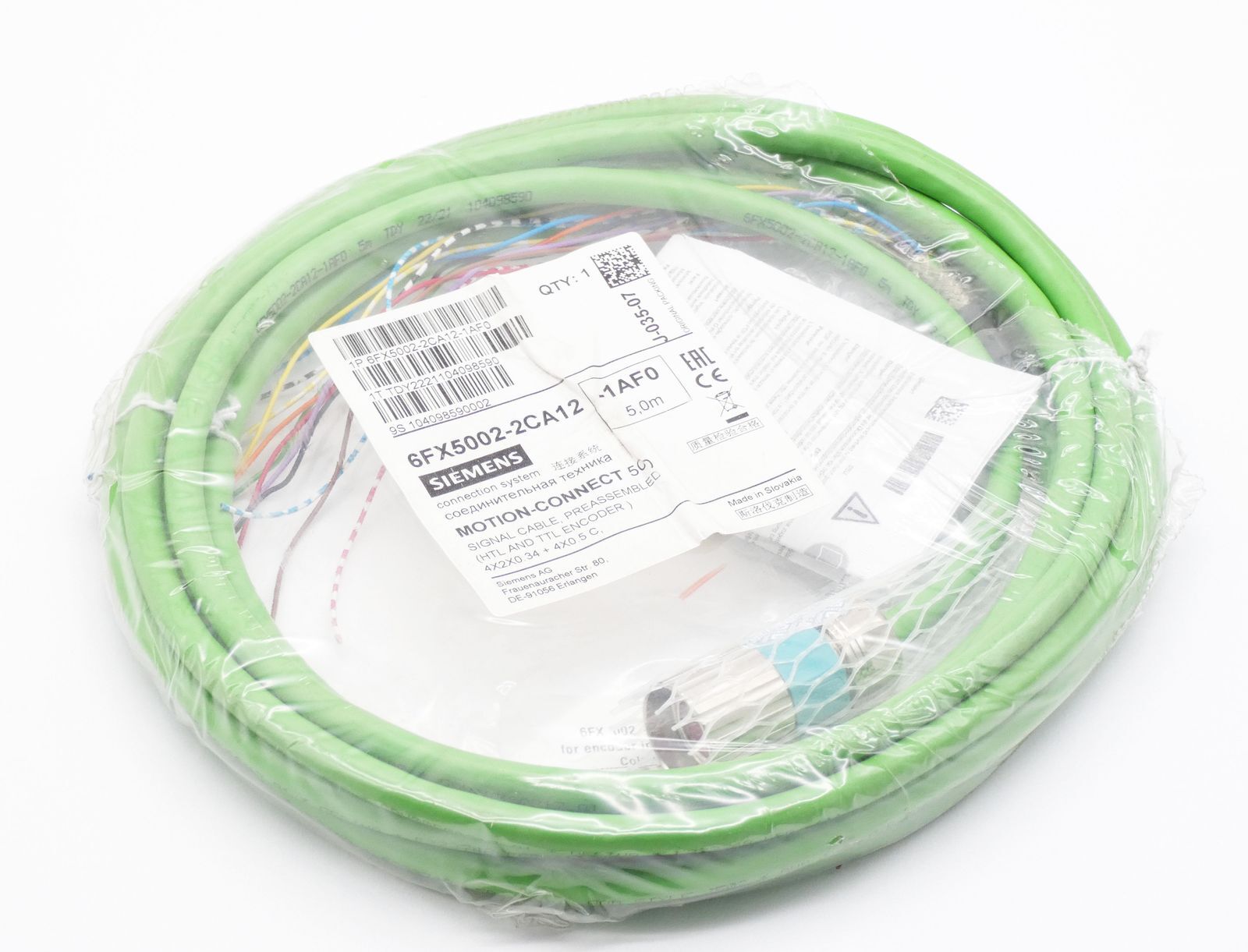 Siemens Motion Connect 500 6FX5002-2CA12-1AF0 6FX5 002-2CA12-1AF0 5m -Unused-
