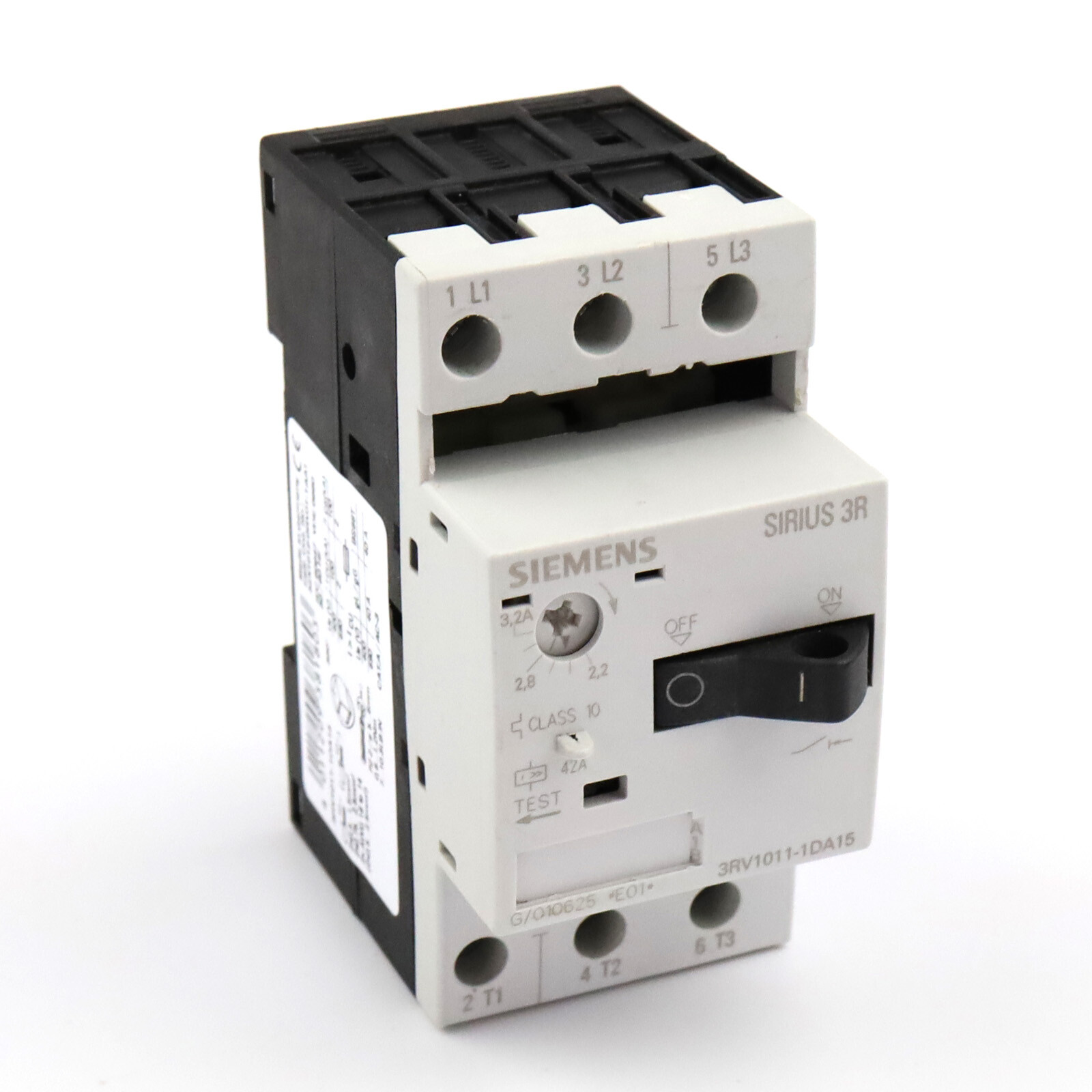 Siemens Circuit Breaker 3RV1011-1DA15 GEB