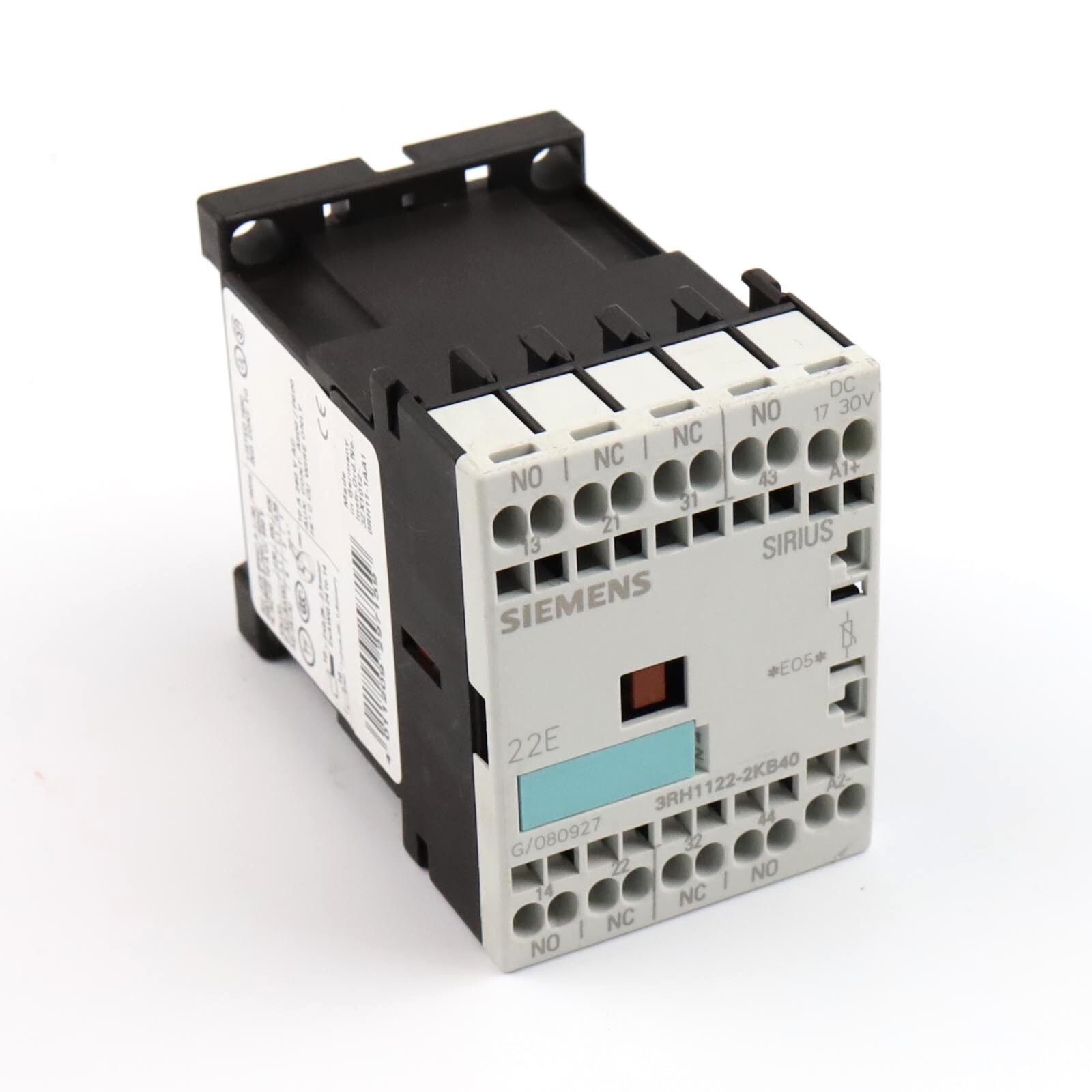 Siemens Auxiliary Contactor 3RH1122-2KB40 GEB