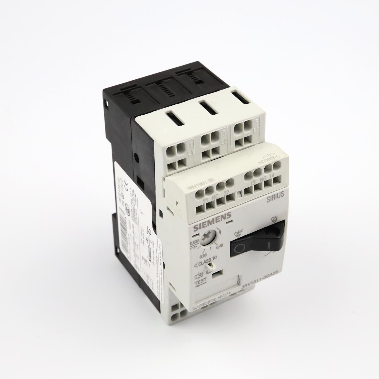Siemens Circuit Breaker 3RV1011-0GA25 GEB