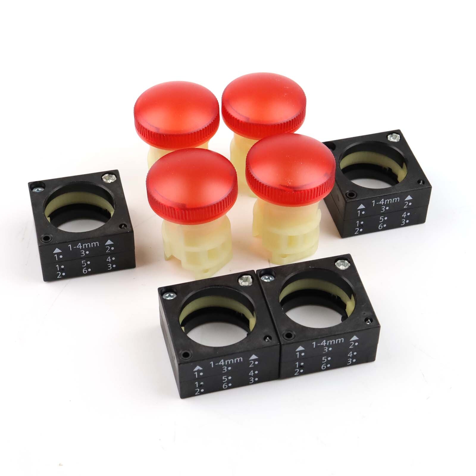 Siemens indicator lights 3SB3 001-6AA20 (4pcs) NOV