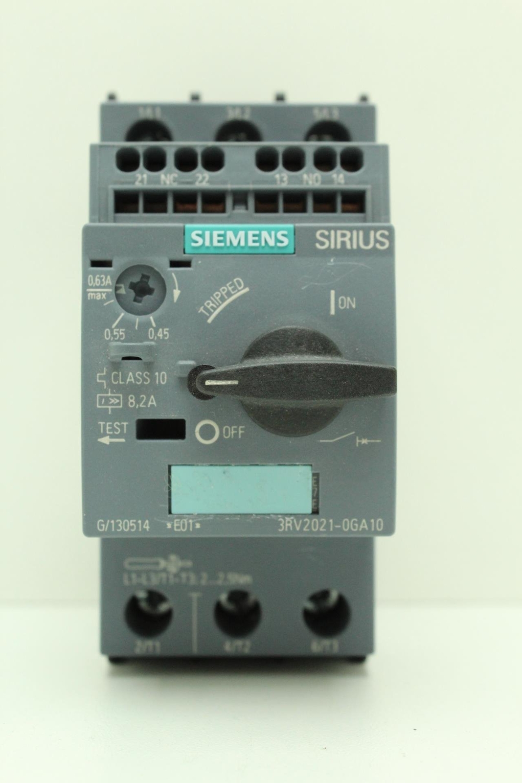 Siemens 3RV2021-0GA10 Circuit Breaker / Motor Circuit Breaker