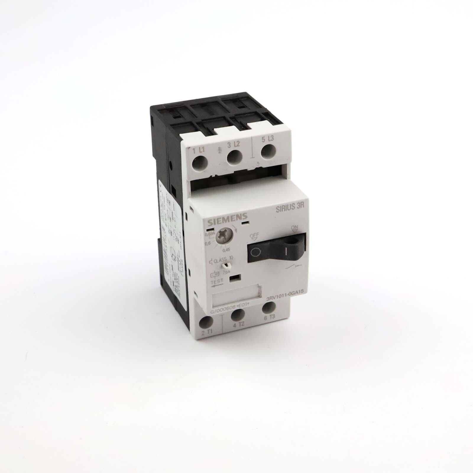 Siemens Circuit Breaker 3RV1011-0GA15 GEB