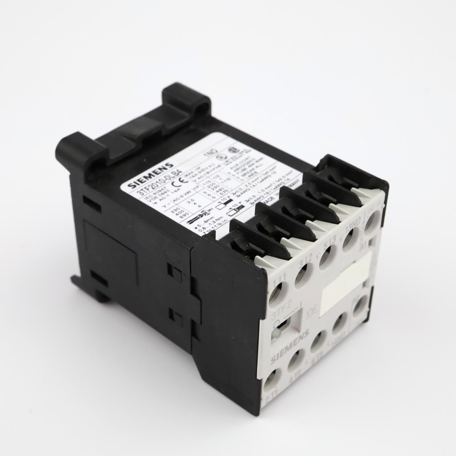 Siemens Contactor 3TF2010-0LB4 GEB