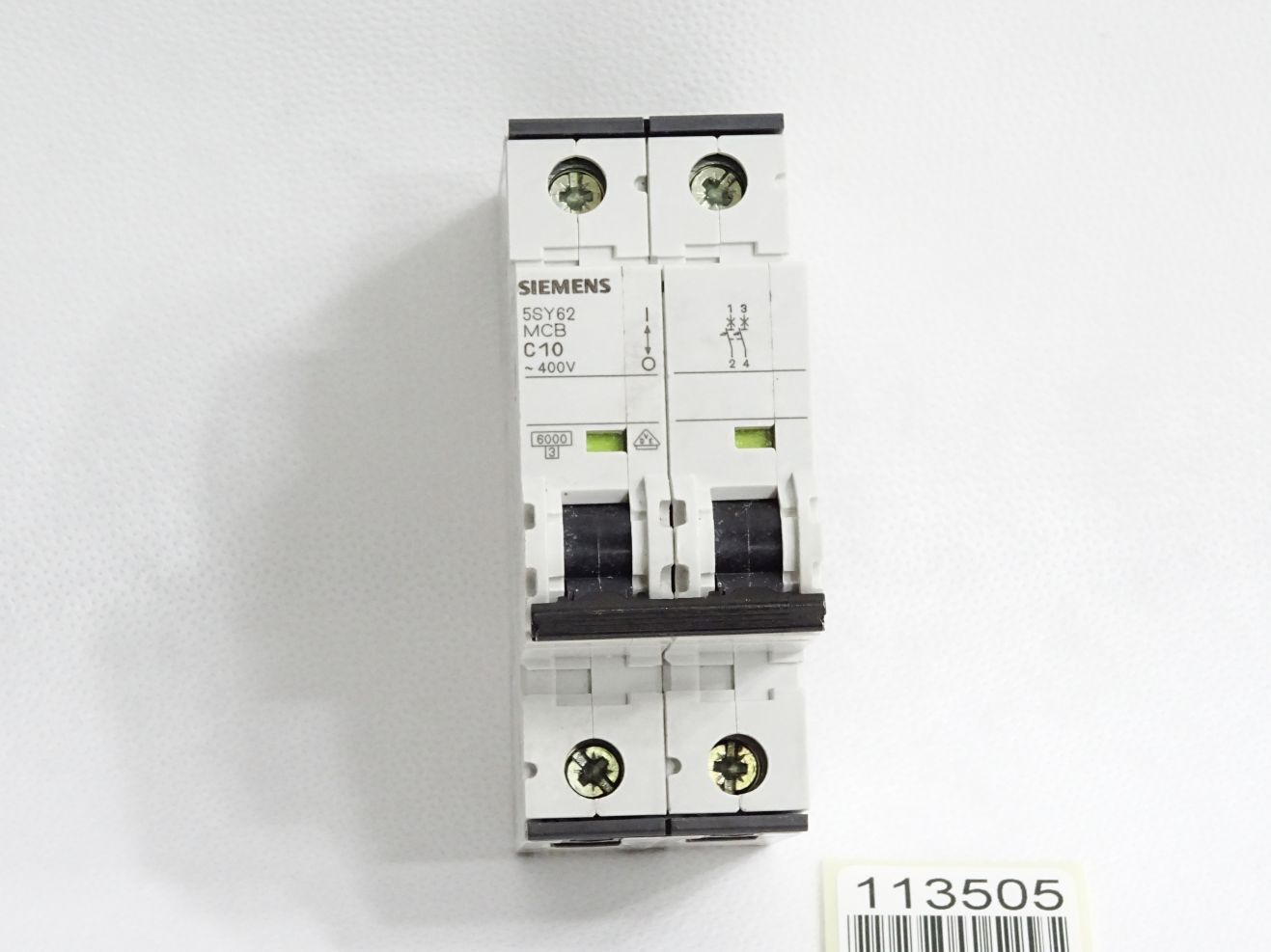 Siemens Circuit Breaker 5SY6210-7 5SY62 MCB C10