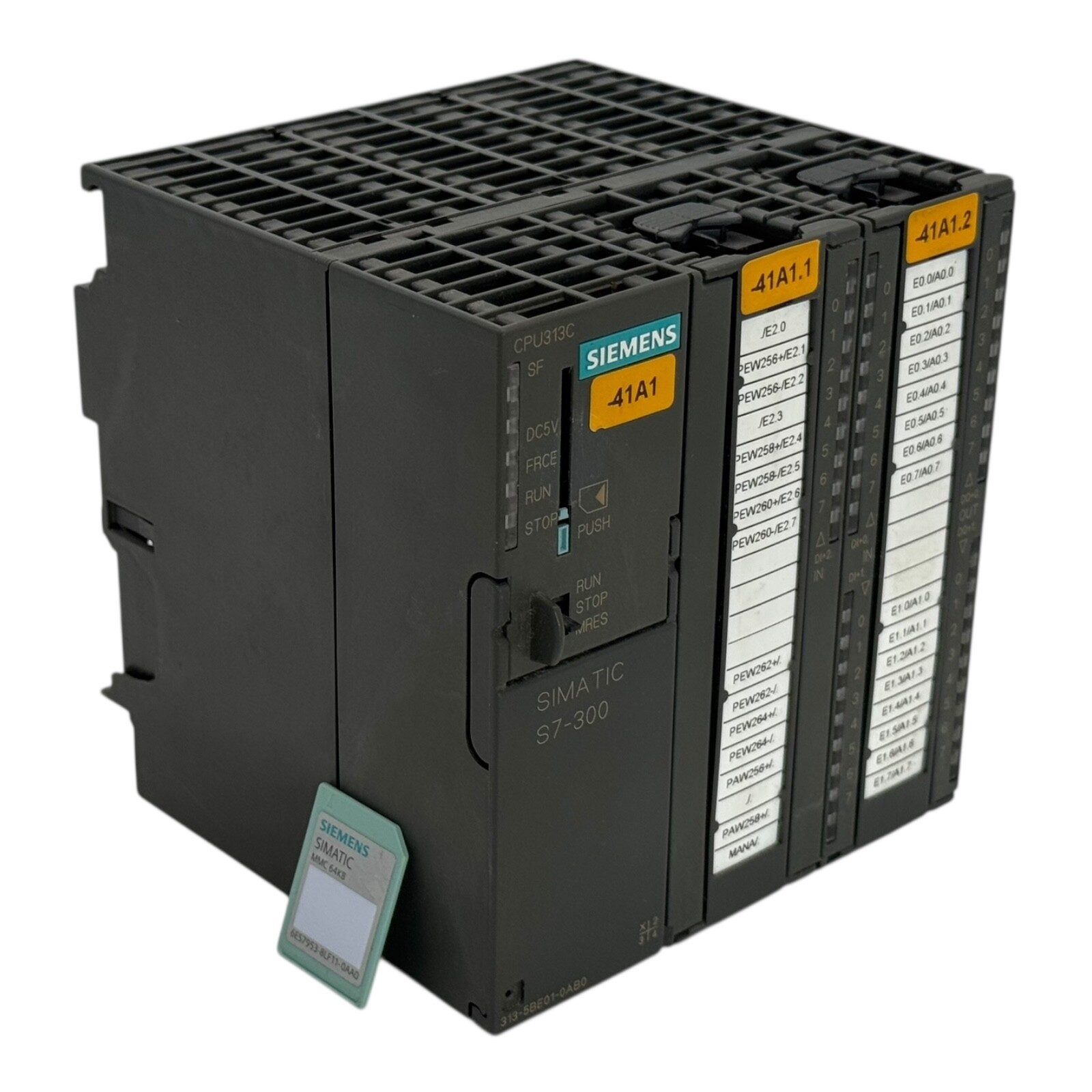Siemens SIMATIC S7 6ES7 313-5BE01-0AB0 E:01 COMPACT CPU -used-