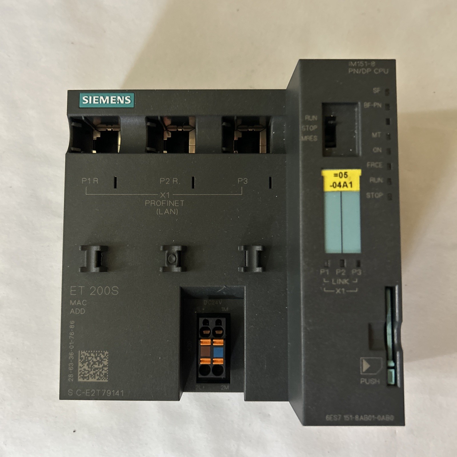Siemens SIMATIC S7 6ES7 151-8AB01-0AB0 / 6ES7151-8AB01-0AB0