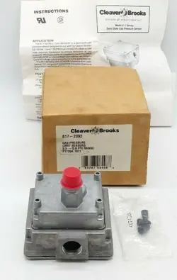 CLEAVER BROOKS 817-2092 GAS PRESSURE LIMIT SENSOR