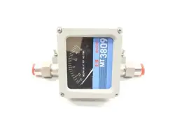 BROOKS 3809E12A1KAA1C1 VARIABLE AREA FLOW METER 1.2-12SM3/HR 1/2IN NPT