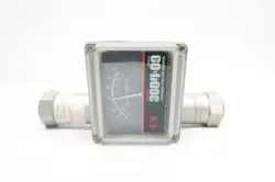 BROOKS 3604EB1A3A1A VARIABLE AREA FLOW METER 1.5-15GPM 1IN NPT