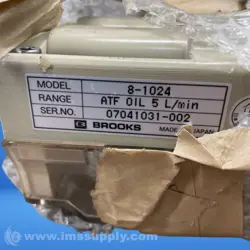 BROOKS 8-1024 ELECTRIC OIL FLOWMETER 9447