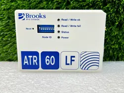PRE OWNED |BROOKS RFID READER ATR60LF TLS-13A-7O00-C1-00E2-C0L | GREAT CONDITION