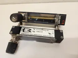 LOT OF (2) BROOKS INSTRUMENT SHO-RATE 1350EZ155 FLOW METER
