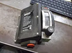 BROOKS 028K001AAA REED SWITCH ALARM W/ 3750CA1A11KDBAEAA0 FLOWMETER (723)