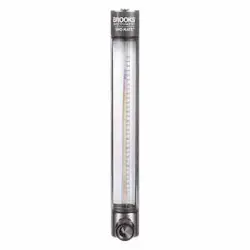 BROOKS 1255AR1031MRSVV FLOWMETER,FLOW RANGE @ CCM OF AIR 0-400