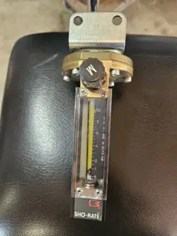 GLASS TUBE FLOWMETER...