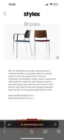 THE “ BROOKS”’BY STYLEX  BSTACKABLE COMMERCIAL MULTIPURPOSE, COMFY   CHAIRS