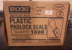 QTY: 1000PURPLESEALED BOXNUMBERED