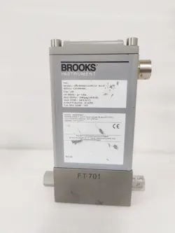 BROOKS INSTRUMENTS THERMAL MASS FLOW CONTROLLER SLAMF60SG1JA0K2AI