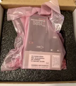 BROOKS 5851E MASS FLOW CONTROLLER MFC, GAS: HYDROGEN FS FLOW RATE: 50SLPM