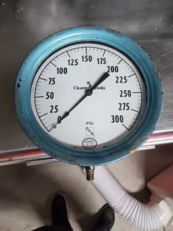 CLEAVER AND BROOK PSI GUAGE