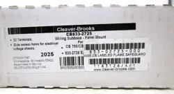 CLEAVER BROOKS 833-2725  WIRING SUB BASE