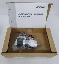 BROOKS,PRI,EQUIPE ROBOT / YASKAWA MINERTIA MOTOR MODEL R02SAKOE FOR REPAIR / NEW