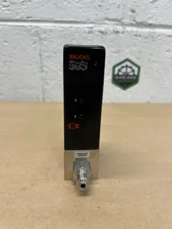BROOKS 5850I MASS FLOW CONTROLLER, 15,000 SCCM FLOW, NITROGEN