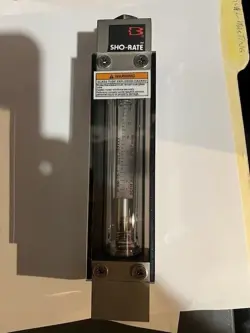 NOS BROOKS INSTRUMENT FLOW METER, 1358F1C1DC2A, 1-12 SCFM, AIR