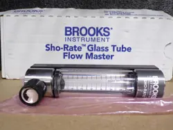 BROOKS 1250AR6071MRSVV FLOWMETER,FLOW RANGE @ CCM OF AIR 0-6000 (G)