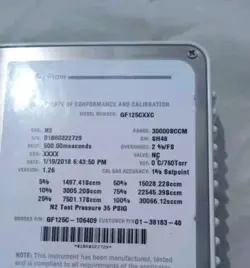 BROOKS GF125C-102797 GF125CXXC 30000 SCCM N2 SH48