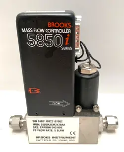 BROOKS 5850I 5850IA2CM3Y2BAA MASS FLOW CONTROLLER GAS: CARBON DIOXIDE