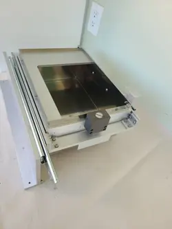 (FOR BROOKS AUTOMATION???) STAINLESS STEEL WITH SLIDES, NOS OPEN BOX CONDITION 