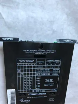 CLEAVER BROOKS 833-2583 PROGRAMMER MODULE
