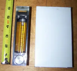 BROOKS 1350 INSTRUMENT FLOW METER 1350FCA4CFA1A