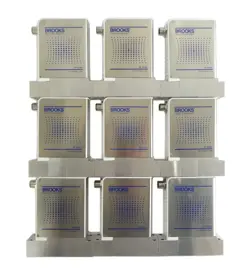 BROOKS INSTRUMENT GF125CXXC MASS FLOW CONTROLLER MFC LOT OF 9 WORKING SPARE