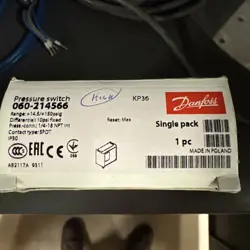 DANFOSS 060-214766 PRESSURE SWITCH CLEAVER BROOKS 817-04092-000