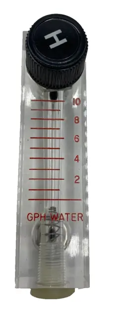 PURGEMETER, BROOKS-2001-V, WATER FLOWMETER, GPH WATER MC2-75-88