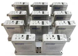 BROOKS GF125C MASS FLOW CONTROLLER MFC GF125CXXC RESELLER LOT OF 11 WORKING